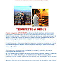 Concert trompette et orgue 10 mai 2019