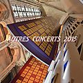 5- Autres Concerts 2015