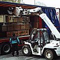 Déchargement du camion 2 (fenwick)